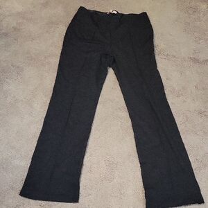 Philosophy Black Boot-Cut Dress Pants
